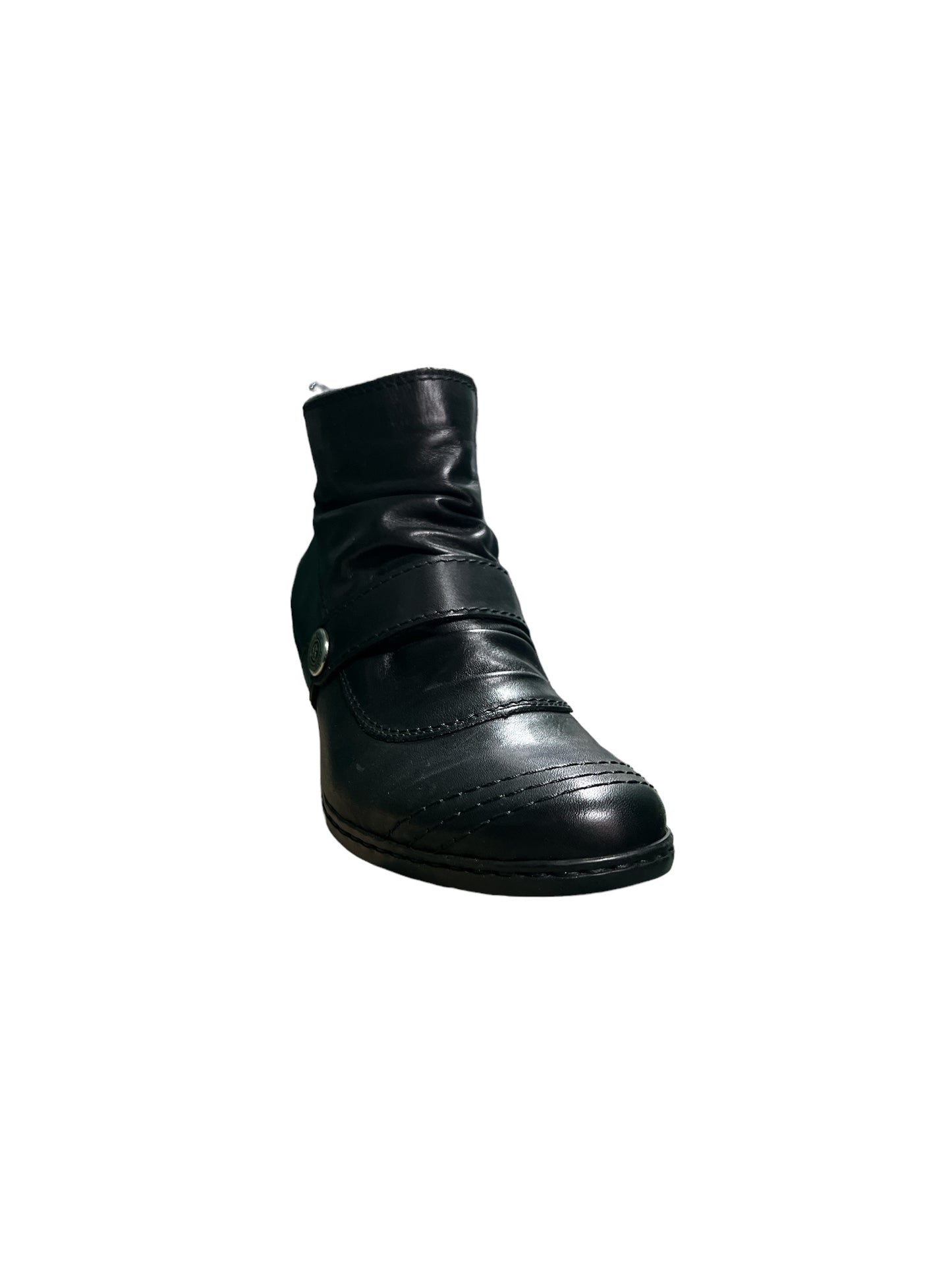 Rieker 76963-01 Black Heel Boots