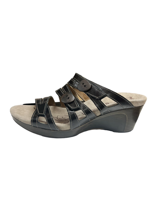 Romika Waikiki01 Black Heel Sandals