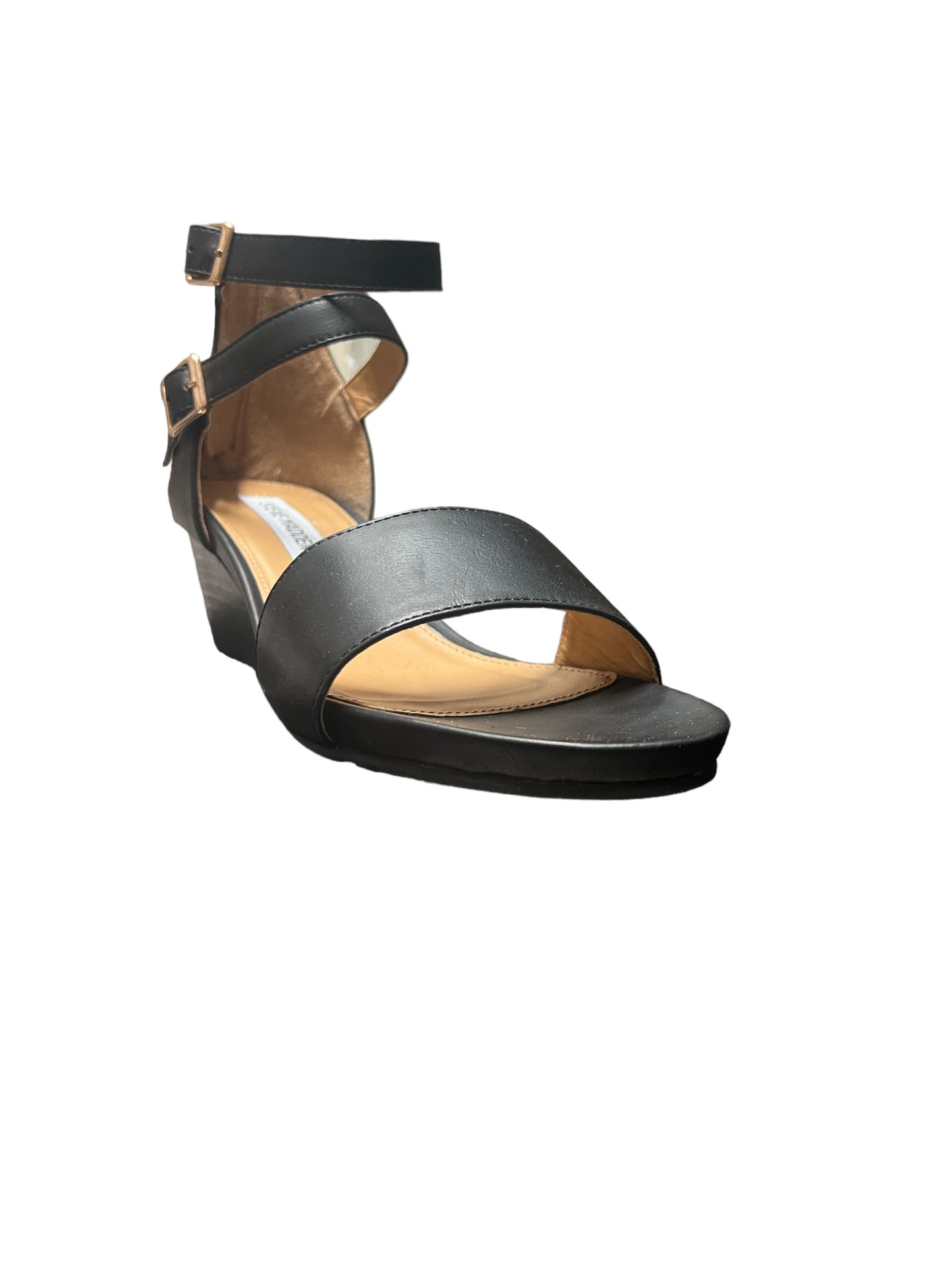 Steve Madden Fair Black Sandals