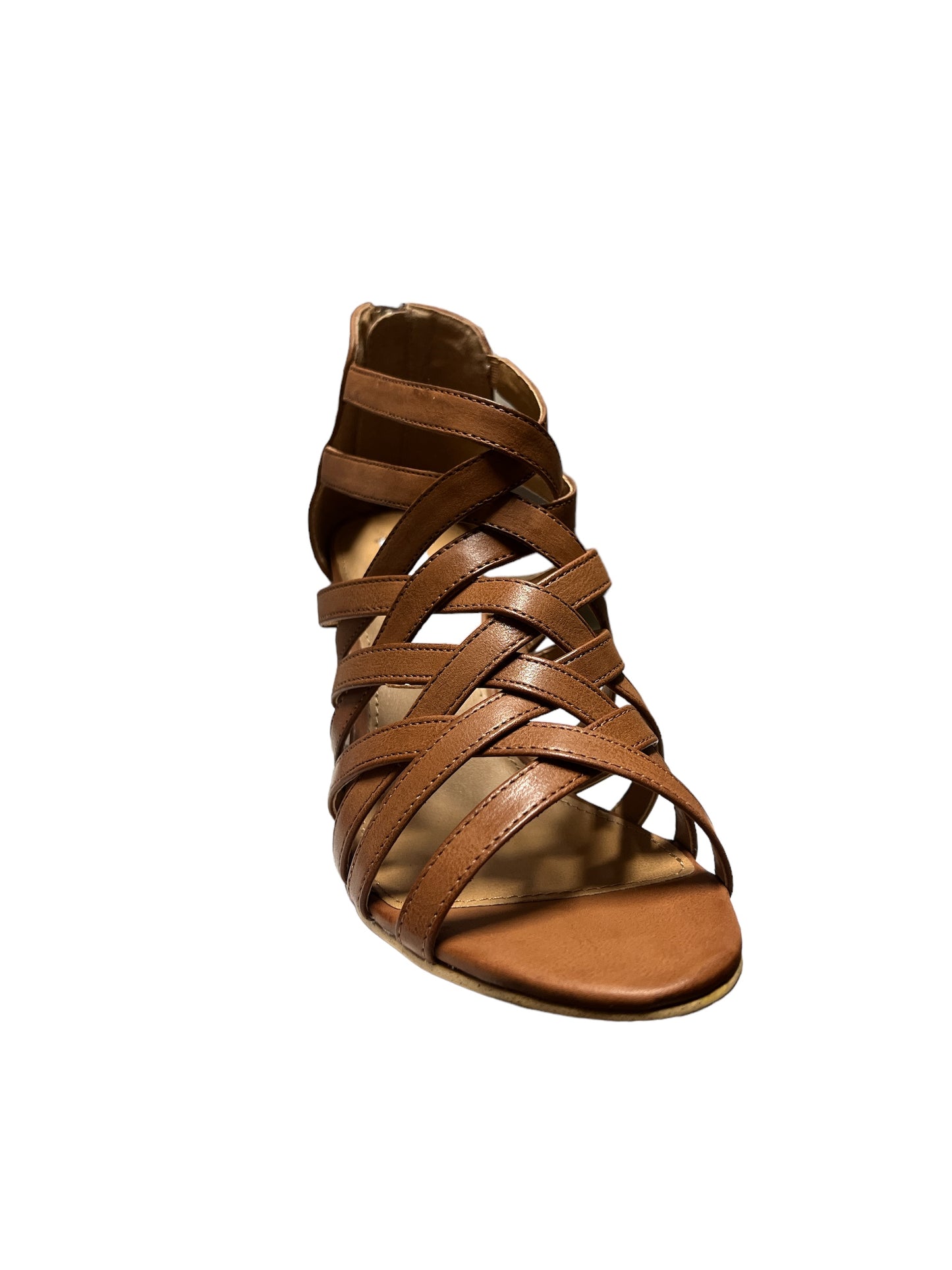 Steve Madden Flashback Chocolate Heel Sandals