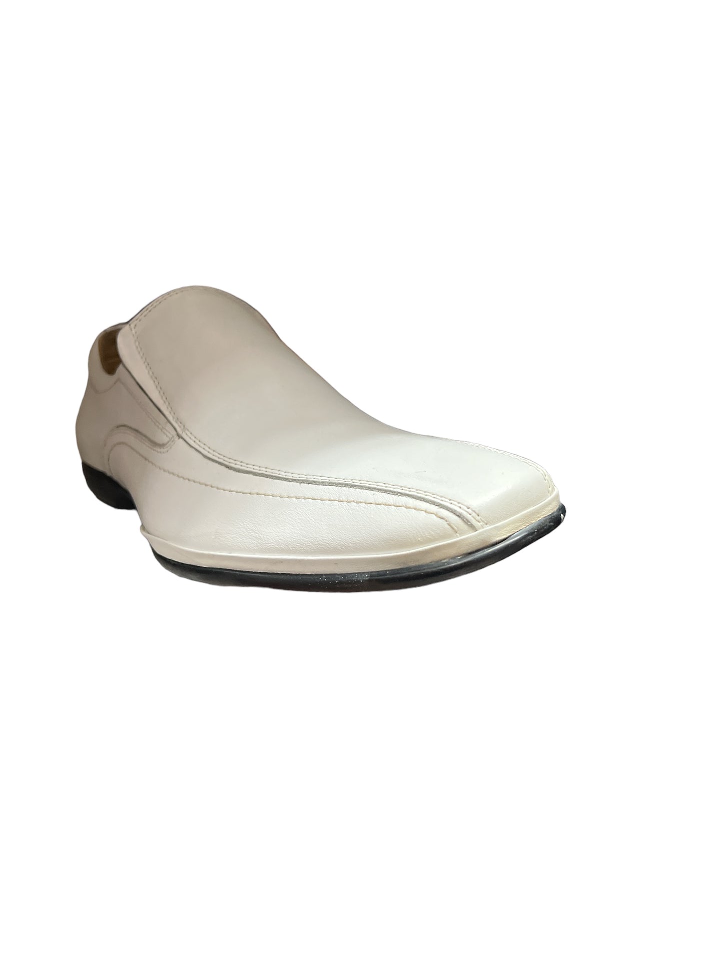 Steve Madden Sacrred White Slip Ons