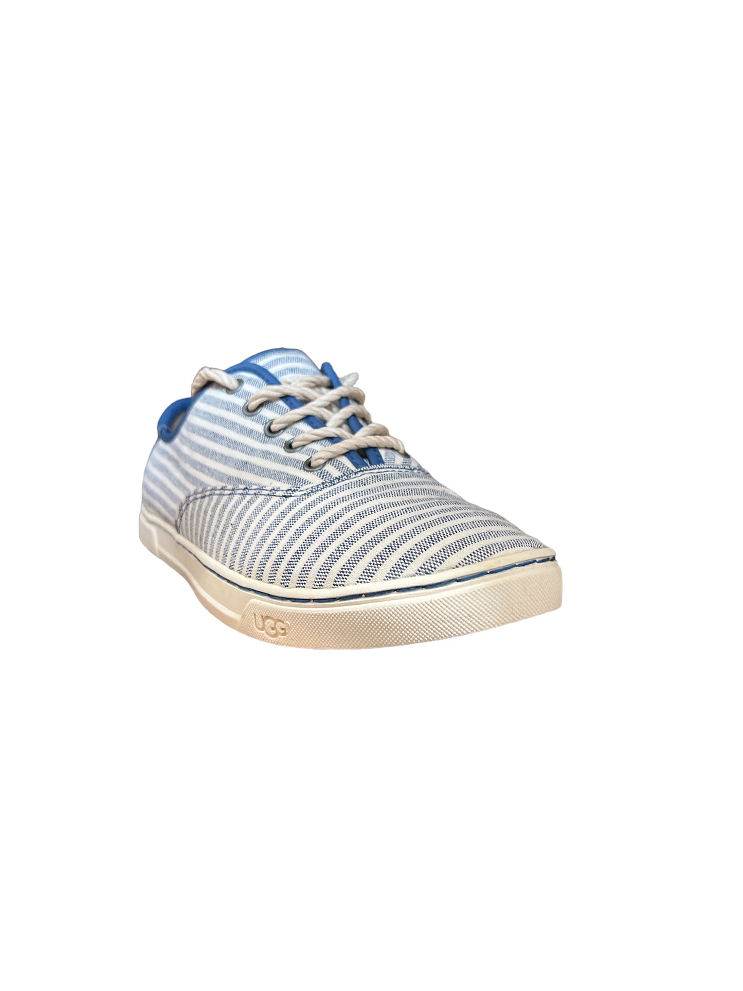 UGG Women Eyan II Stripe White/Navy Sneaker