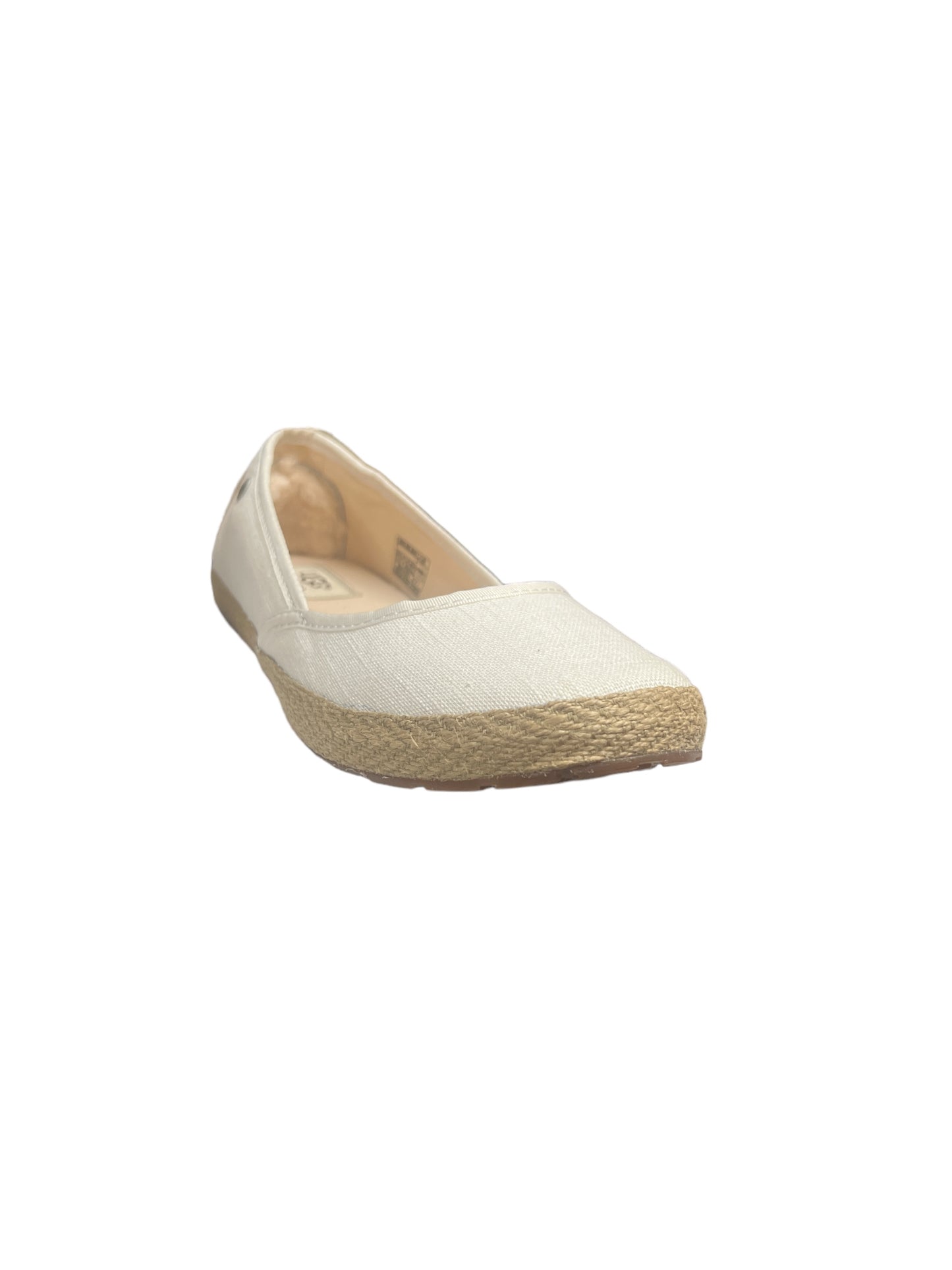 UGG Women's Indah White Ballet Flats