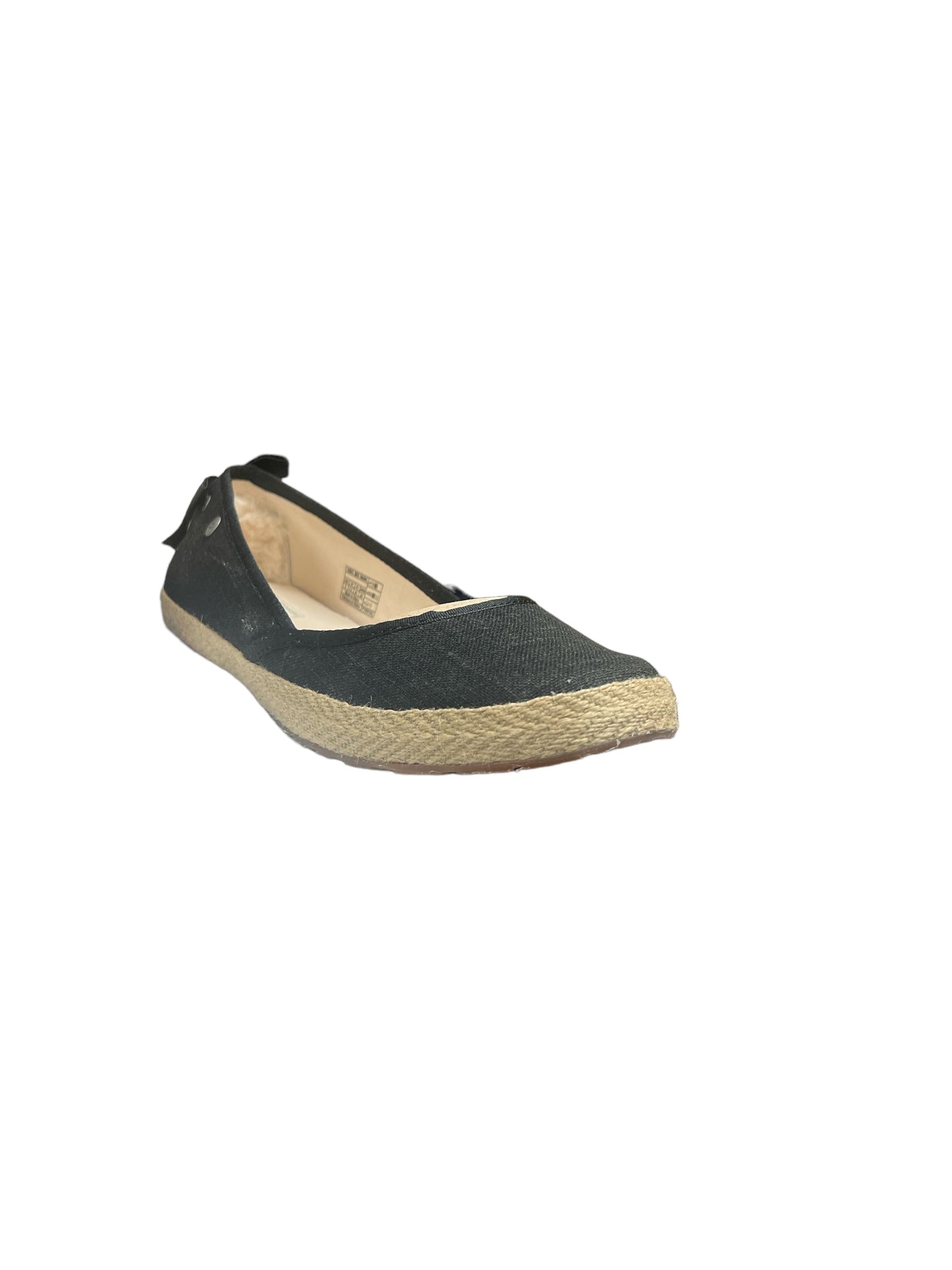 UGG Women's Indah Black Ballet Flats