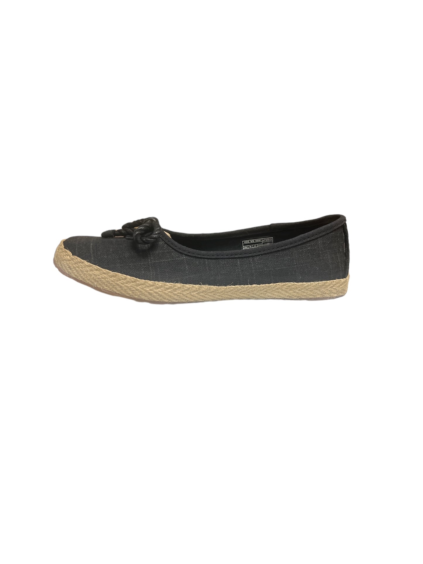 UGG Women's Syleste Black Ballet Flats