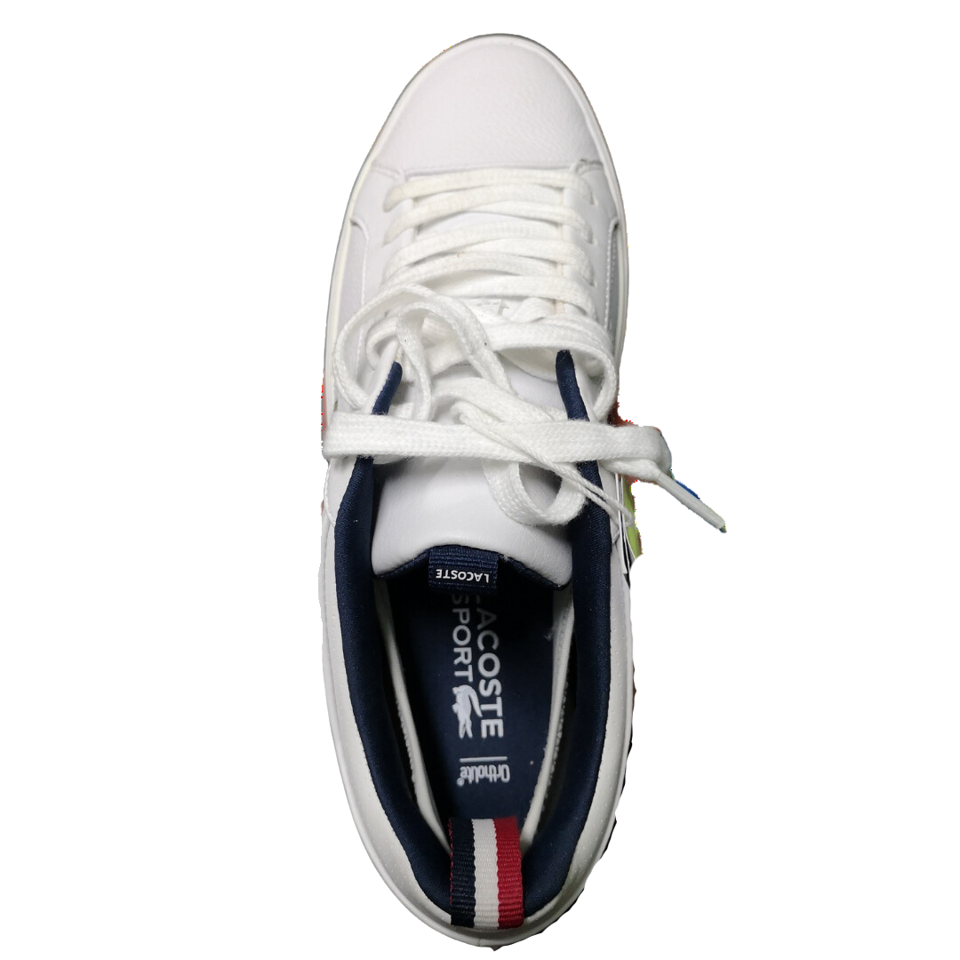 Lacoste Men's Ventron FRX White Sneakers