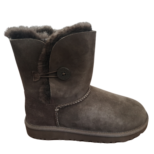 UGG Kids Bailey Button 5991 Chocolate Boots