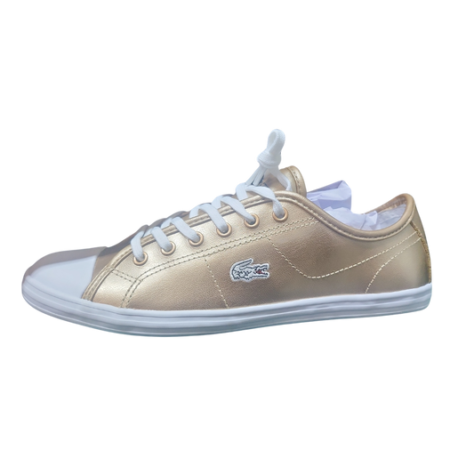 Lacoste Ziane MET Gold Sneakers