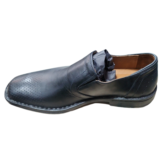 Josef Seibel Douglas20 Burnish Schwarz Ocean Dress Shoes