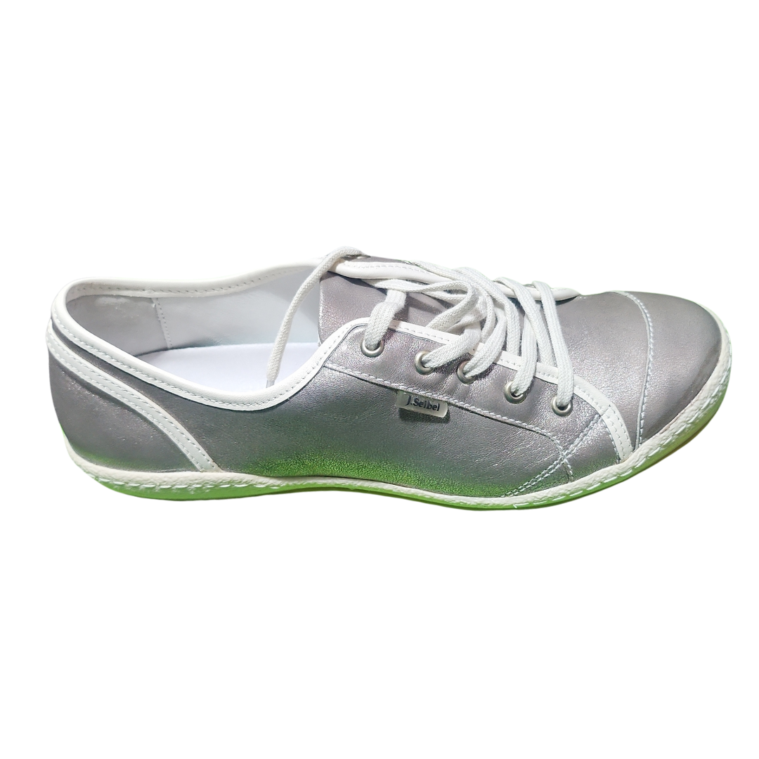 Josef Seibel Tasman Antik Metallic Platin Sneakers