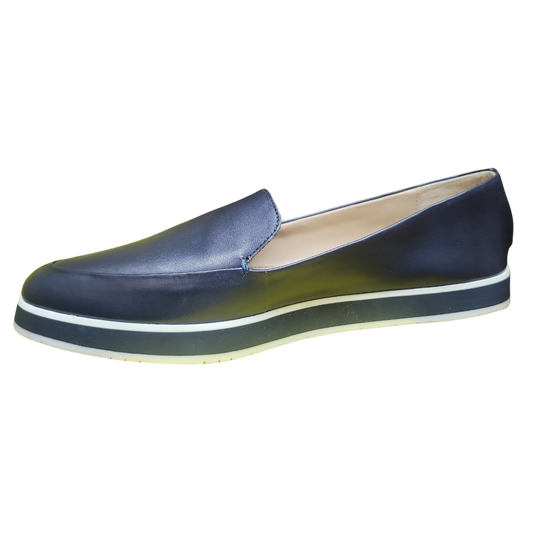 Kenneth Cole REACTION Passport Midnight Minuit Medianoche Slip Ons