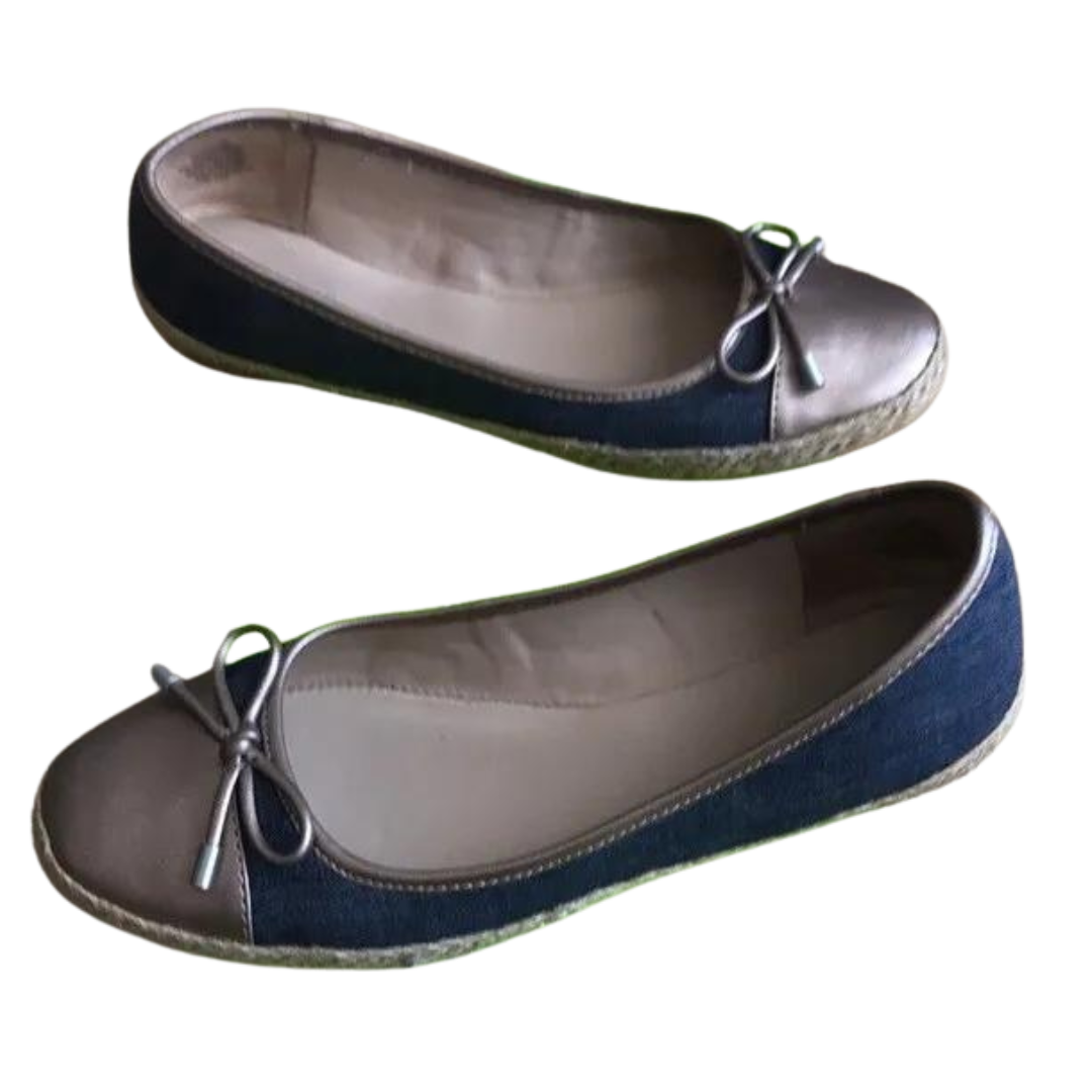 Easy Spirit E360 Esgizana Women's Ballet Flat Denim Blue