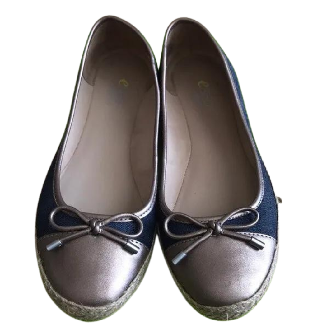 Easy Spirit E360 Esgizana Women's Ballet Flat Denim Blue