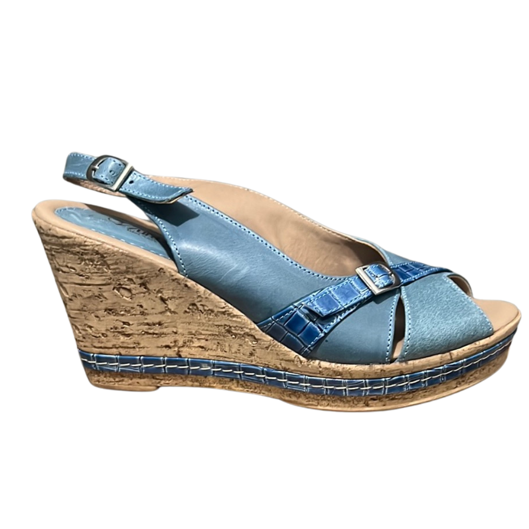 Azura Jeanette Blue Sandals