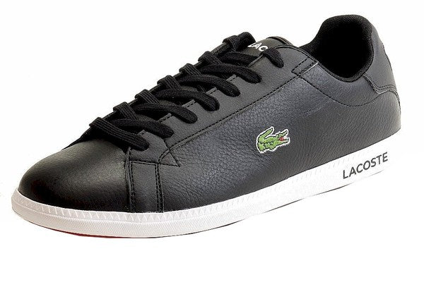 Lacoste Men's Graduate LCR Black Sneakers