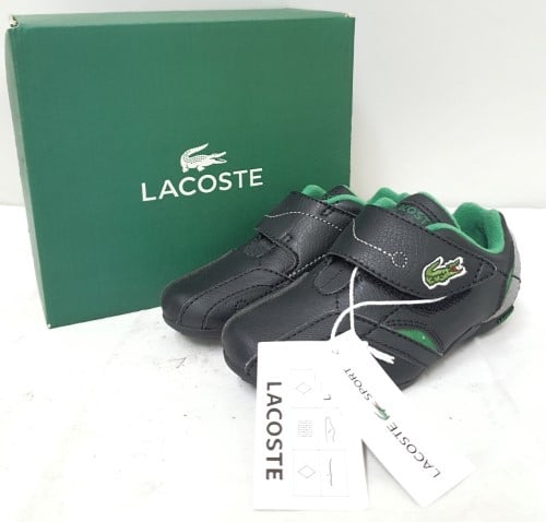 Lacoste Men's LPT Protect Black/Green Sneakers