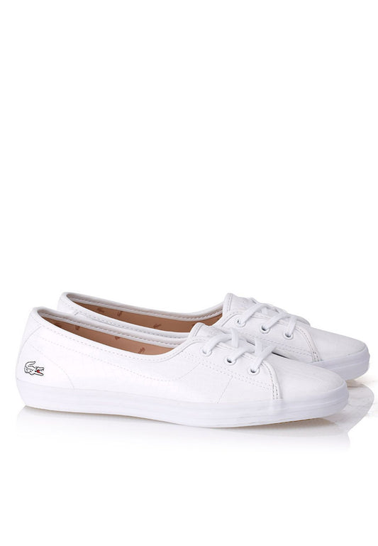 Lacoste Women's White Ziane Chunky Slip On