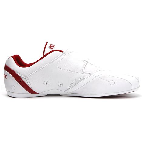 Lacoste Protect LSP SPM Leather White / Red (OSF) Mens Trainers