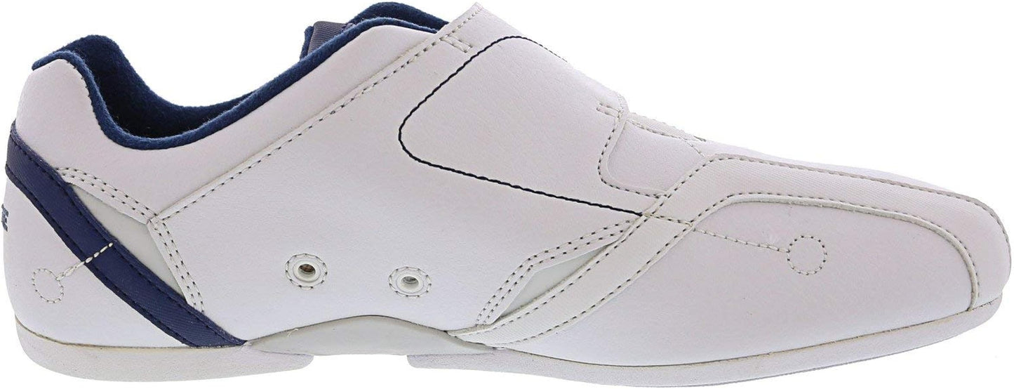 Lacoste Women's Protect Lpt SPJ Syn Ankle-High Leather Fashion Sneaker (White/Blue)