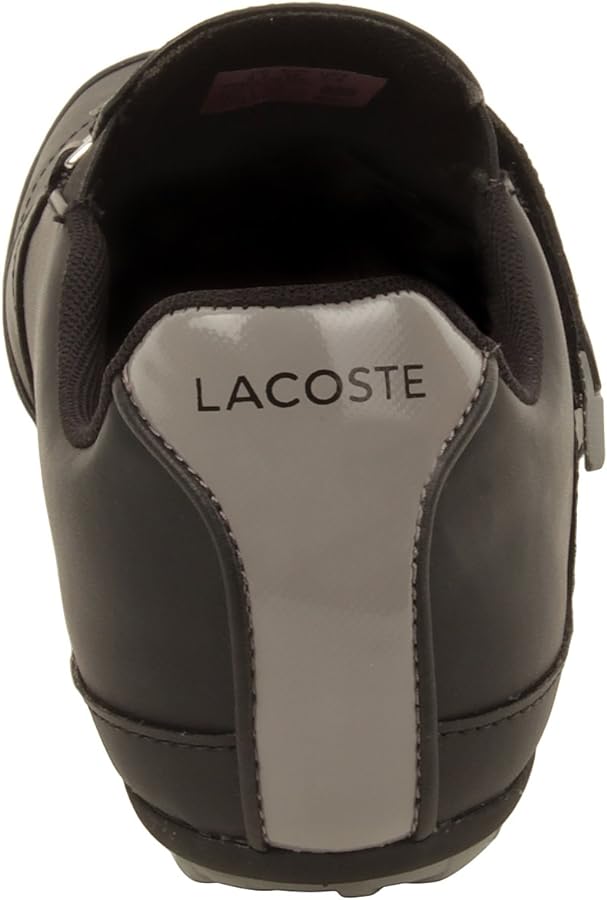 Lacoste Women's Bedelia Lcr Sneaker in Black/Dark Grey