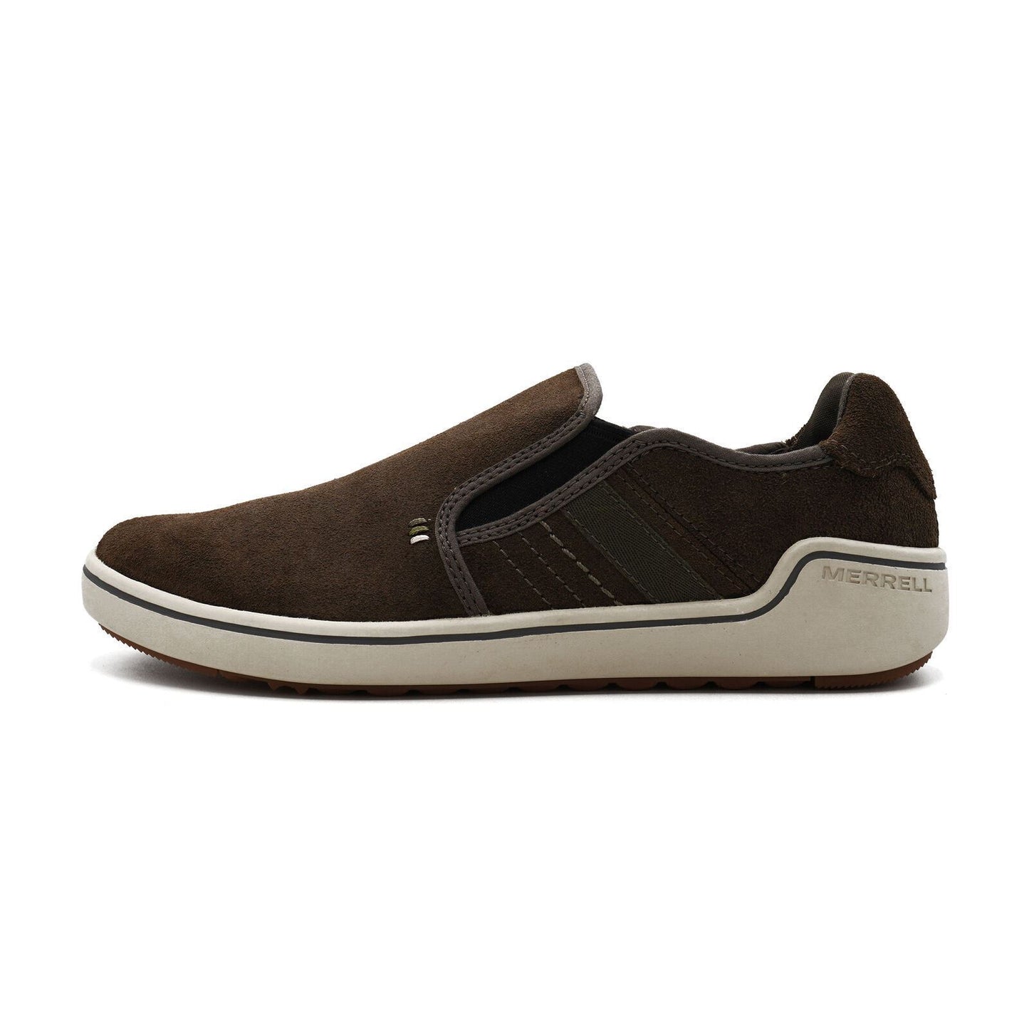 Merrell J16677 Primer Laceless Ltr Brown Slip Ons